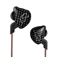HKM-340051 In-Ear Subwoofer Headphones with 3.5mm L-Bend Plug and Medical Grade Silicone Sleeves