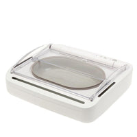 HKM-3401149 Automatic Induction Feeder with Stainless Steel Double Bowls for Dogs