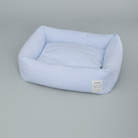 HKM-3401405 Foldable Cat Nest with Striped Lining - Cozy Cloth Bed for Cats