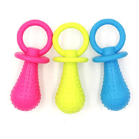 HKM-340179 Pet-Friendly TPR Rubber Pacifier Toy - Durable Bite-Resistant Design for Playtime