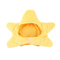 HKM-3402173 Stylish Cartoon Starfish Cat Headgear for All Seasons - Plush Pet Accessory