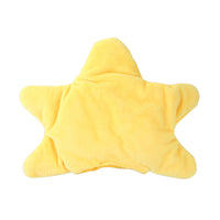 HKM-3402173 Stylish Cartoon Starfish Cat Headgear for All Seasons - Plush Pet Accessory