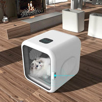 HKM-340243 Eco-Friendly Electric Automatic Pet Hair Dryer Box for Dogs - 62L ABS Grooming Machine