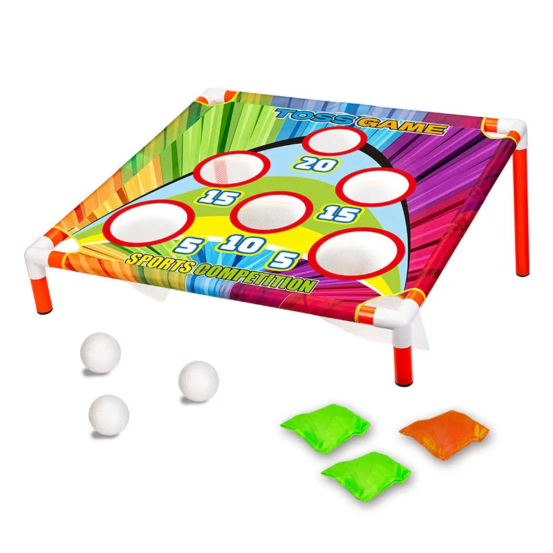 HKM-340243 Outdoor Sandbag Board Throwing Game for Kids - Interactive Parent-Child Sports Set