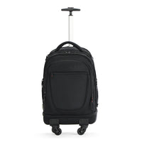 HKM-340307 Large Capacity Rolling Backpack with Trolley Wheels for Business Travel