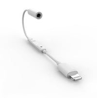 HKM-340371 Lightning to Dual Headphone Adapter with Charging and Control – Compatible with iPhone Models, 1m Length