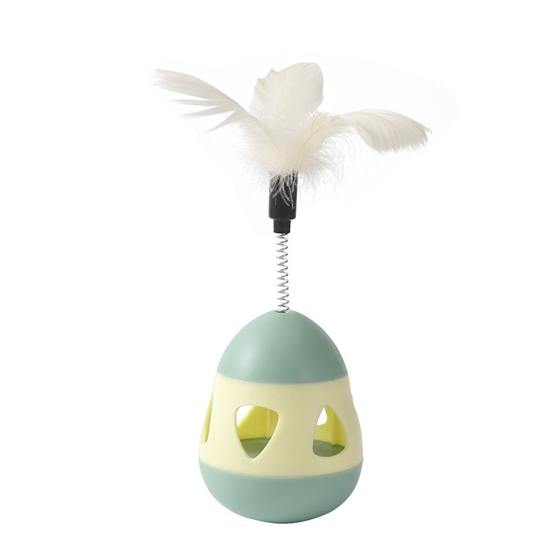 HKM-3403965 Colorful Roly-Poly Cat Toy – Interactive Tumbler Design for Playful Kittens