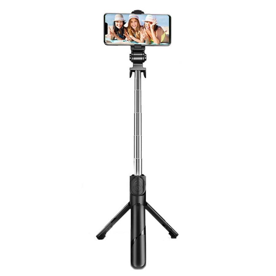 HKM-340691 Anti-Shake Aluminum Alloy Selfie Stick for Mobile Phones, Live Streaming Support