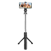 HKM-340691 Anti-Shake Aluminum Alloy Selfie Stick for Mobile Phones, Live Streaming Support