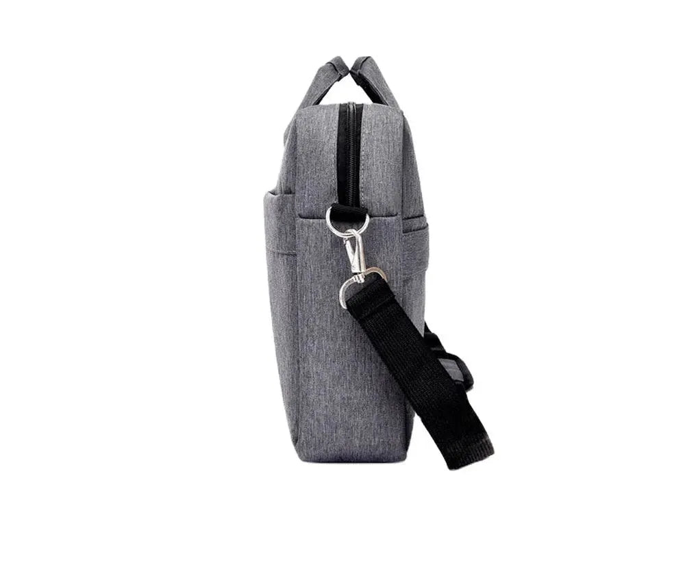 HKM-340691 Men's Laptop Briefcase – Waterproof Polyester Business Bag with Custom Logo Capability