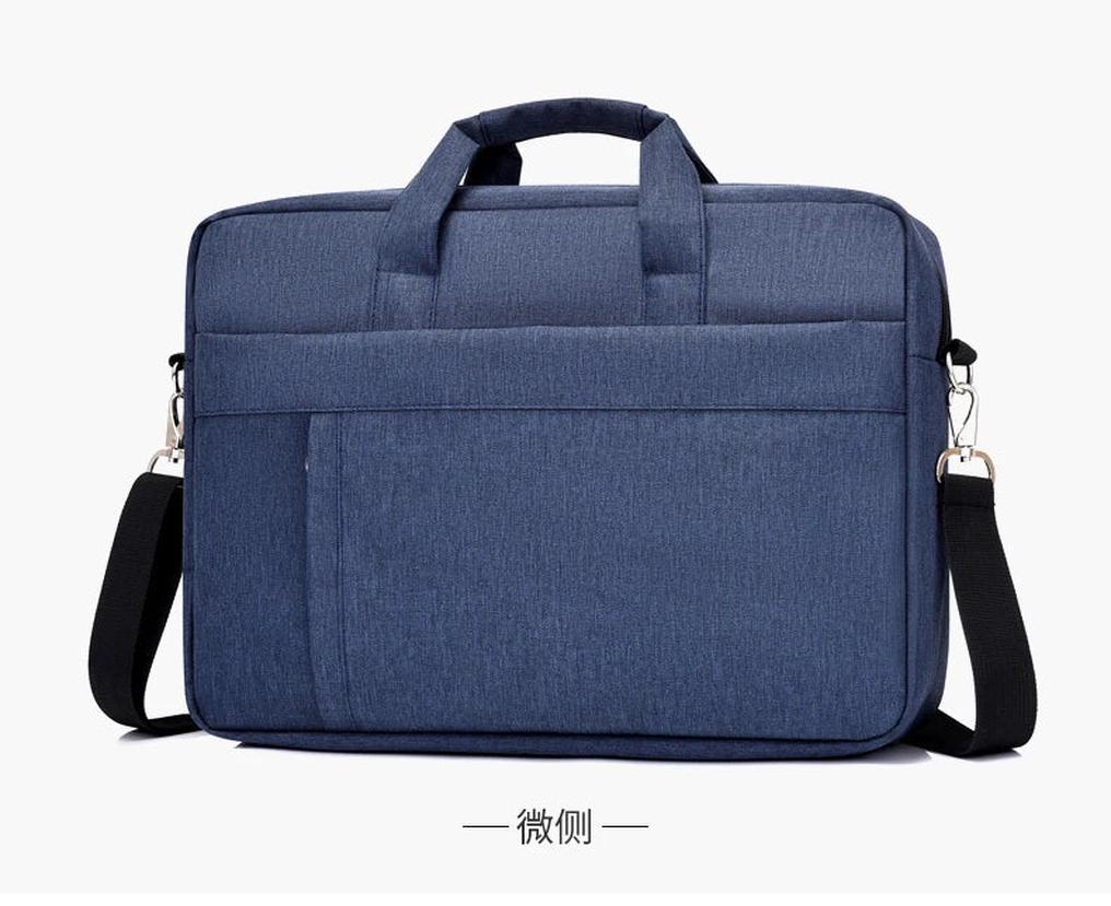 HKM-340691 Men's Laptop Briefcase – Waterproof Polyester Business Bag with Custom Logo Capability