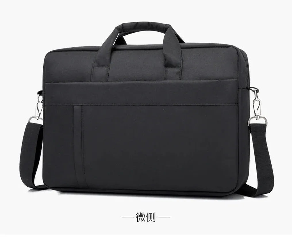 HKM-340691 Men's Laptop Briefcase – Waterproof Polyester Business Bag with Custom Logo Capability