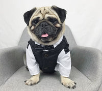 HKM-3407293 Casual Coral Fleece Pet Wedding Suit for Dogs - Available in Multiple Sizes