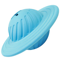 HKM-3407933 Durable Rubber Flying Saucer Dog Toy - Bite Resistant, Multifunctional and Available in Sky Blue and Gray