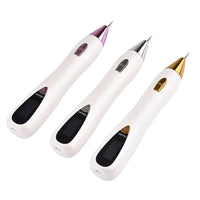 HKM-340883 Mini Mole Spot Remover Pen - Portable Skin Treatment Tool with Multiple Needle Options and USB Charging