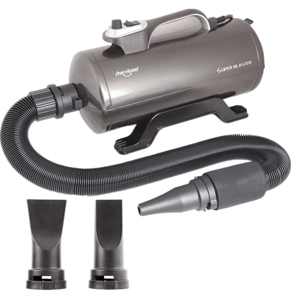 HKM-3410749 Professional Dual-Motor Portable Pet Dryer for Dogs and Cats - 2200W with Stepless Speed Control