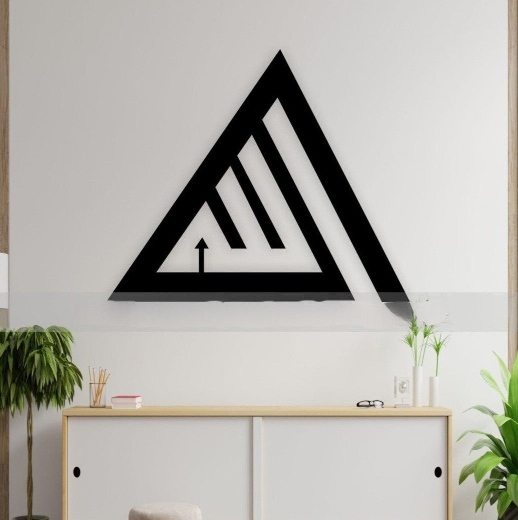 HKM-341075 Acrylic Elevate Wall Art - Modern Motivational Décor for Home or Office