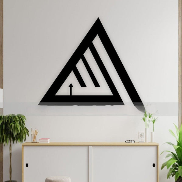 HKM-341075 Acrylic Elevate Wall Art - Modern Motivational Décor for Home or Office