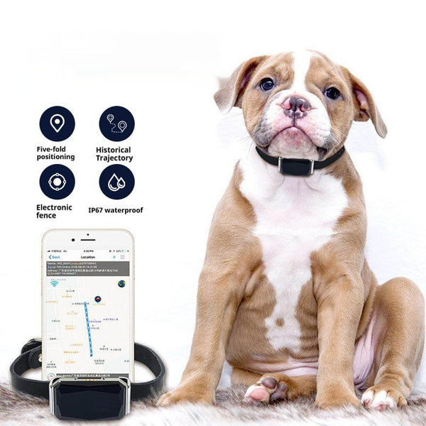 HKM-3410877 Smart GPS Pet Tracker for Cats and Dogs ¨C Anti-Lost Locator Device