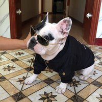 HKM-3413949 Dog Winter Jacket with Padded Warmth and Velvet Lining - Available in Black, Red, Army Green