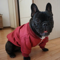 HKM-3413949 Dog Winter Jacket with Padded Warmth and Velvet Lining - Available in Black, Red, Army Green