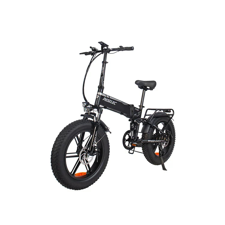 HKM-341459 20-Inch Folding Electric Mountain Bike with 750W Motor and 48V Battery, Disc Brake, 7-Speed Gears