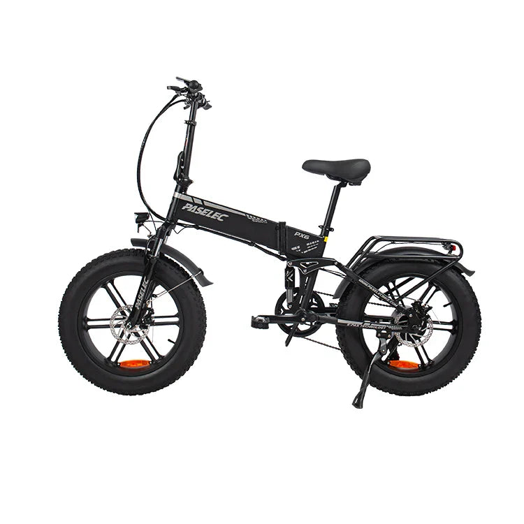 HKM-341459 20-Inch Folding Electric Mountain Bike with 750W Motor and 48V Battery, Disc Brake, 7-Speed Gears