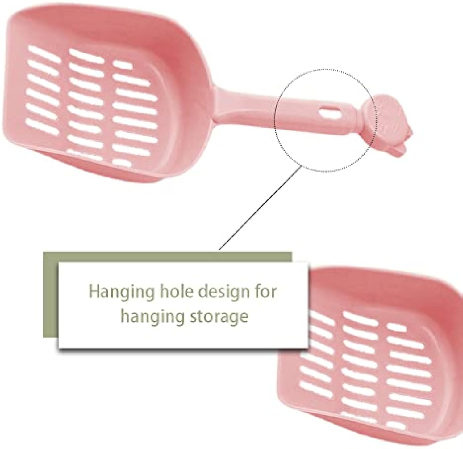 HKM-3416125 Durable Cat Litter Scoop for Easy Cleaning and Odor Control