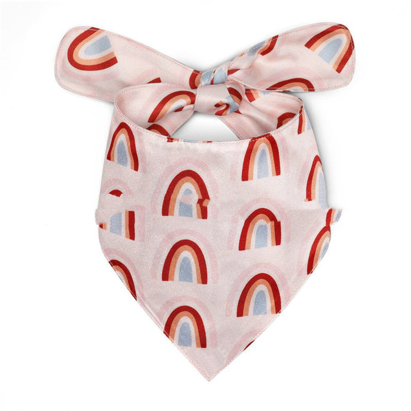 HKM-3416253 Multicolor Fashion Pet Bib with Unique Prints for Dogs