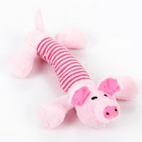 HKM-3418301 Funny Dog Sound Squeaky Plush Toy for Chewing and Playtime - Multiple Animals Available