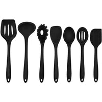 HKM-341843 Nylon and Stainless Steel Cooking Utensil Set with Spatula - Non-Stick Kitchen Tools