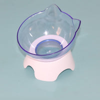 HKM-3418813 Ergonomic Double Bowl Feeder for Cats and Dogs with Neck Protection and Easy Clean Design