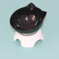 HKM-3418813 Ergonomic Double Bowl Feeder for Cats and Dogs with Neck Protection and Easy Clean Design
