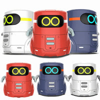 HKM-342099 Interactive Smart Learning Robot Toy for Kids - Light & Sound Educational Features