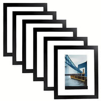 HKM-342163 Customized A4 Wood Photo Frame for Desktop Decoration - Tailored Size and Design Options Available