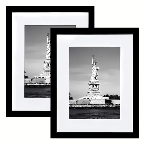 HKM-342163 Customized A4 Wood Photo Frame for Desktop Decoration - Tailored Size and Design Options Available