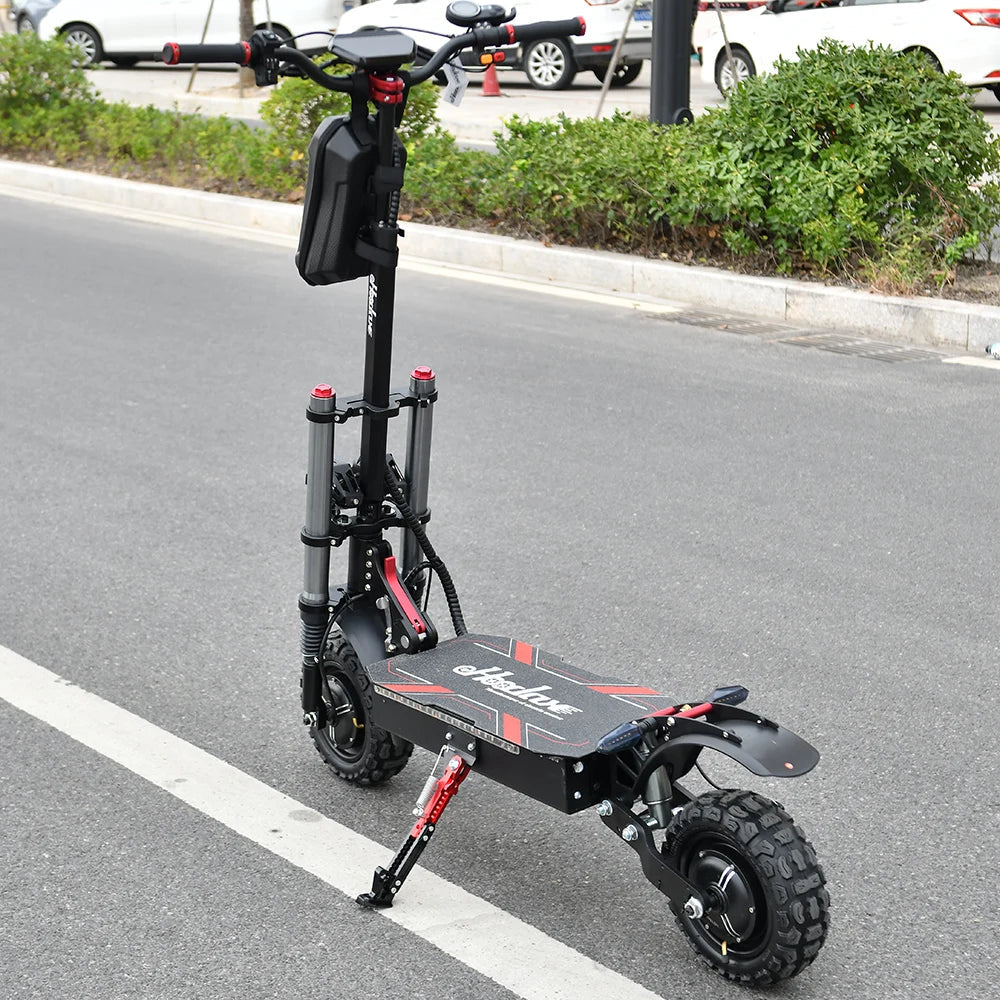 HKM-342163 High-Speed Electric Scooter with 5600W Motor, 60V Battery, 100km/h, 80-100km Range, Foldable Design