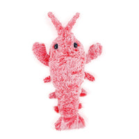 HKM-3421885 Cat and Small Dog Flopping Lobster Toy - Chewable, Catnip-Infused Kicker, USB-Rechargeable, and Washable