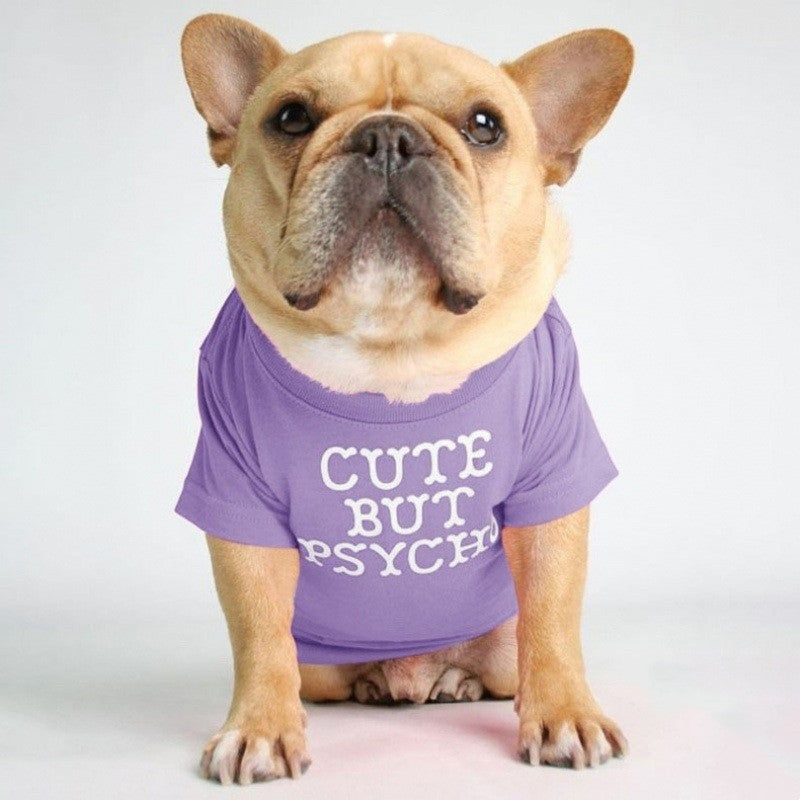 HKM-3422781 Fadou Fashionable Cotton Turtleneck Round Neck T-Shirt for Pets in Various Colors