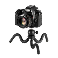 HKM-342355 Adjustable Tripod with Mobile Phone Clip for iPhone Models – Available in Pink, Blue, Black