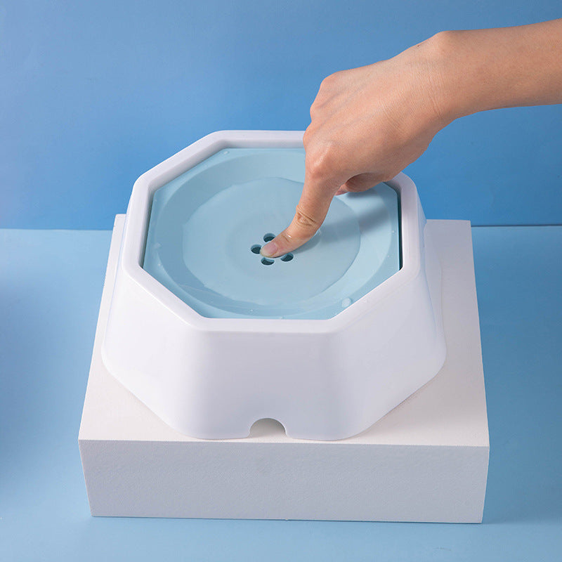 HKM-3424573 Automatic Pet Drinking Water Bowl with Floating Feature, 23x23x8 cm, Mixed Colors