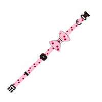 HKM-3425853 Pink Dog Leash Set with Chest Strap, Collar, Bowknot, and Accessories