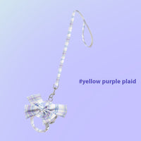 HKM-3426365 Cat Hand Holding Rope - Bow I-shaped, Various Color Options, Size S-M, Durable Cloth Material