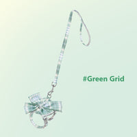 HKM-3426365 Cat Hand Holding Rope - Bow I-shaped, Various Color Options, Size S-M, Durable Cloth Material