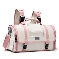 HKM-3426621 Portable Breathable Pet Backpack in Canvas for Cats and Small Dogs - Available in Small and Large Sizes