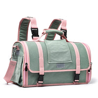 HKM-3426621 Portable Breathable Pet Backpack in Canvas for Cats and Small Dogs - Available in Small and Large Sizes