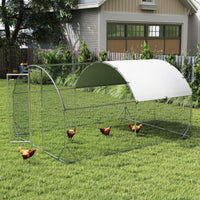 HKM-3428029 Extra-Large Chicken Coop with Waterproof Roof and UV Protection - Secure Run for Poultry and Small Animals
