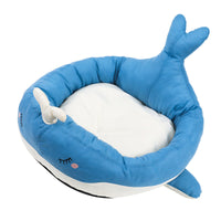 HKM-3428541 Duck Shape Fluffy Pet Bed Sofa for Small Dogs and Cats - Soft Polyester Sleeping Nest for All Seasons