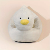 HKM-3428541 Duck Shape Fluffy Pet Bed Sofa for Small Dogs and Cats - Soft Polyester Sleeping Nest for All Seasons