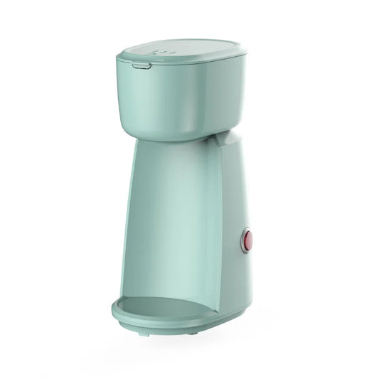 HKM-342867 Single Cup Drip Coffee Maker - Electric Stainless Steel Semi-Automatic Design